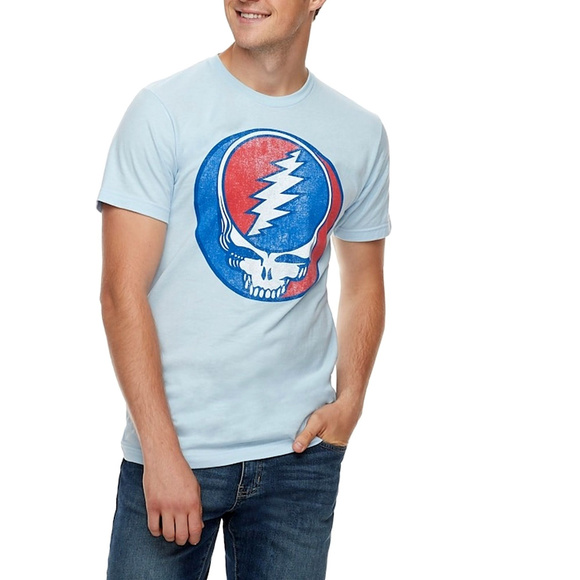 Grateful Dead Steal Your Face jam rock Official T-Shirt M NWT - Picture 1 of 2